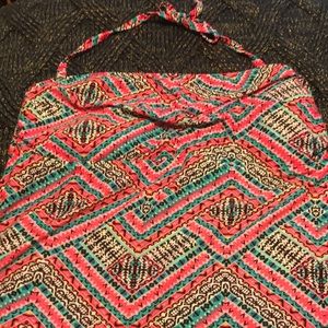 Catalina Aztec print swim top
